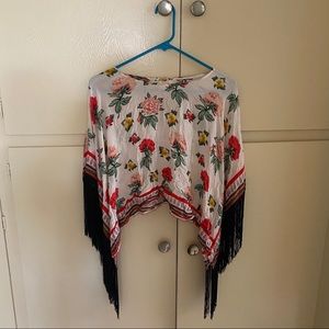 H&M ❤️ Coachella 2015 • Fringe Top • Size 6